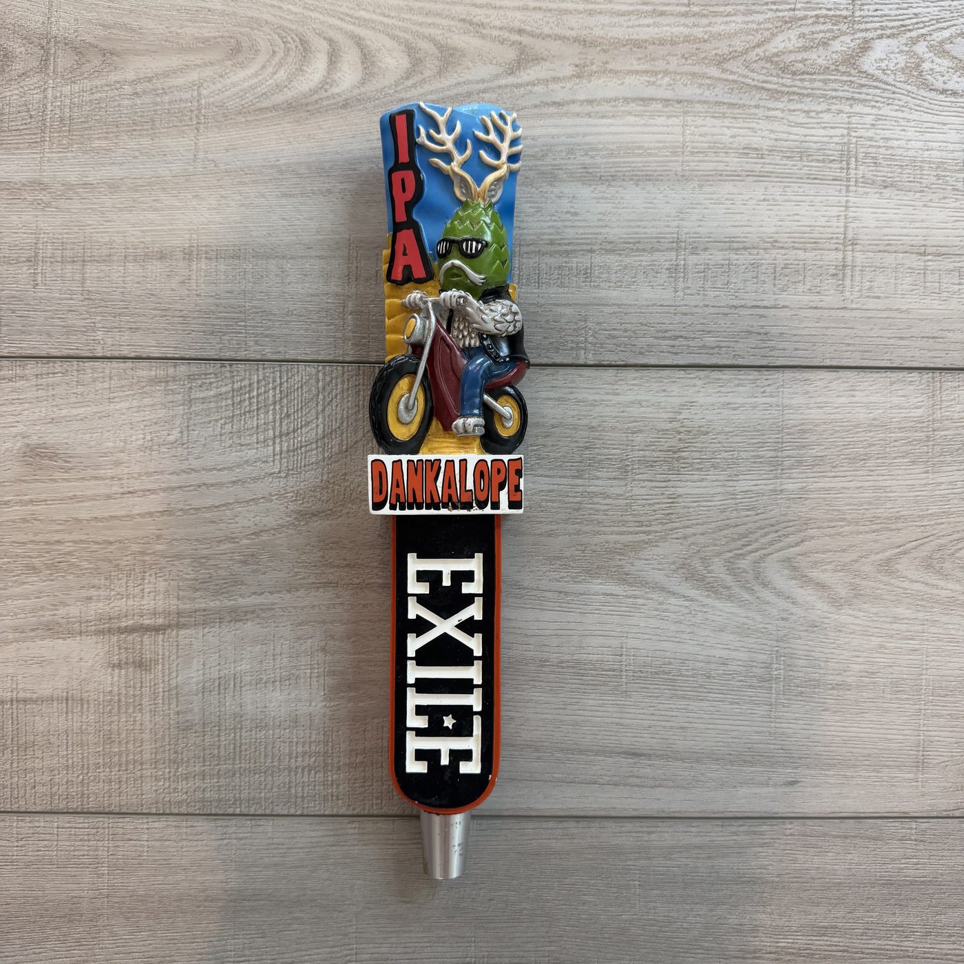 Flip Breakdown: Exile Dankalope IPA Tap Handle